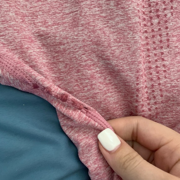 GYMSHARK VITAL SEAMLESS LEGGING DUSKY PINK MARL - Picture 4 of 7